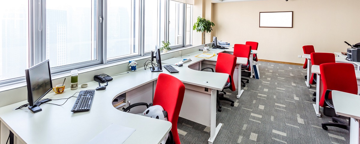 Interior of a modern office