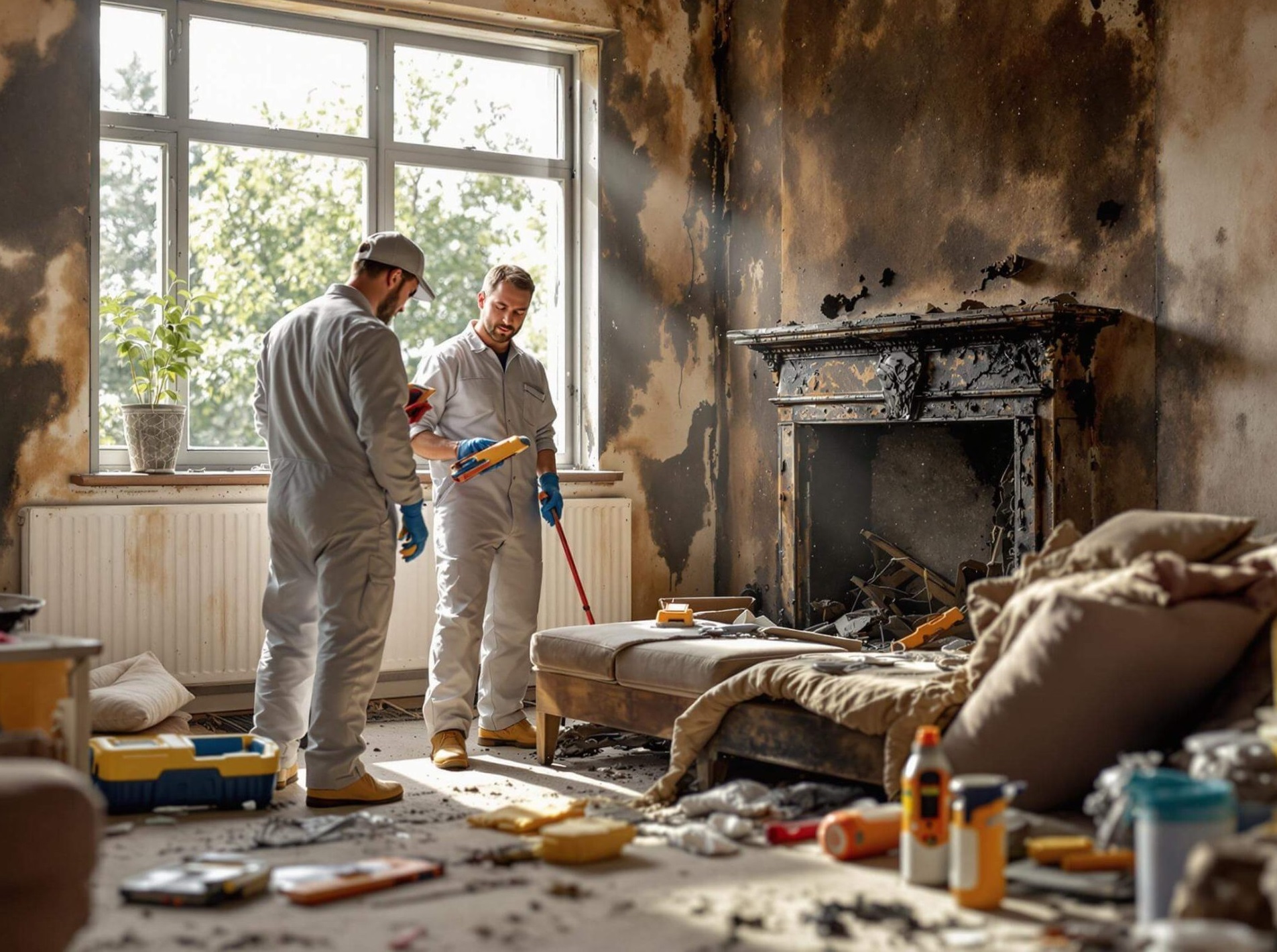 Fire Damage Restoration Services