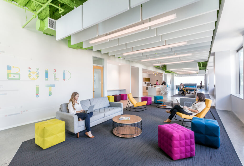 commercial employee area renovation