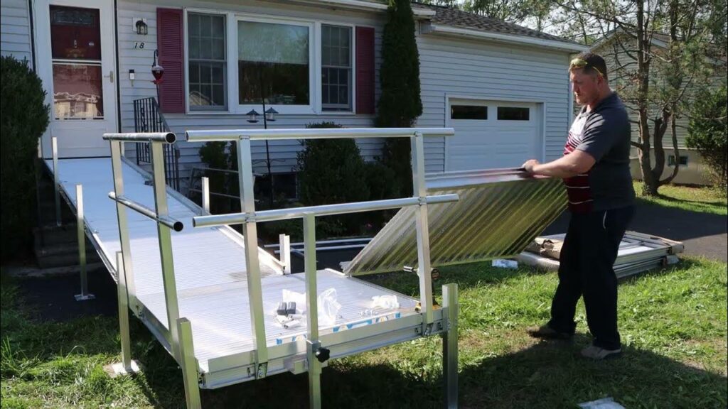 commercial ramp installation