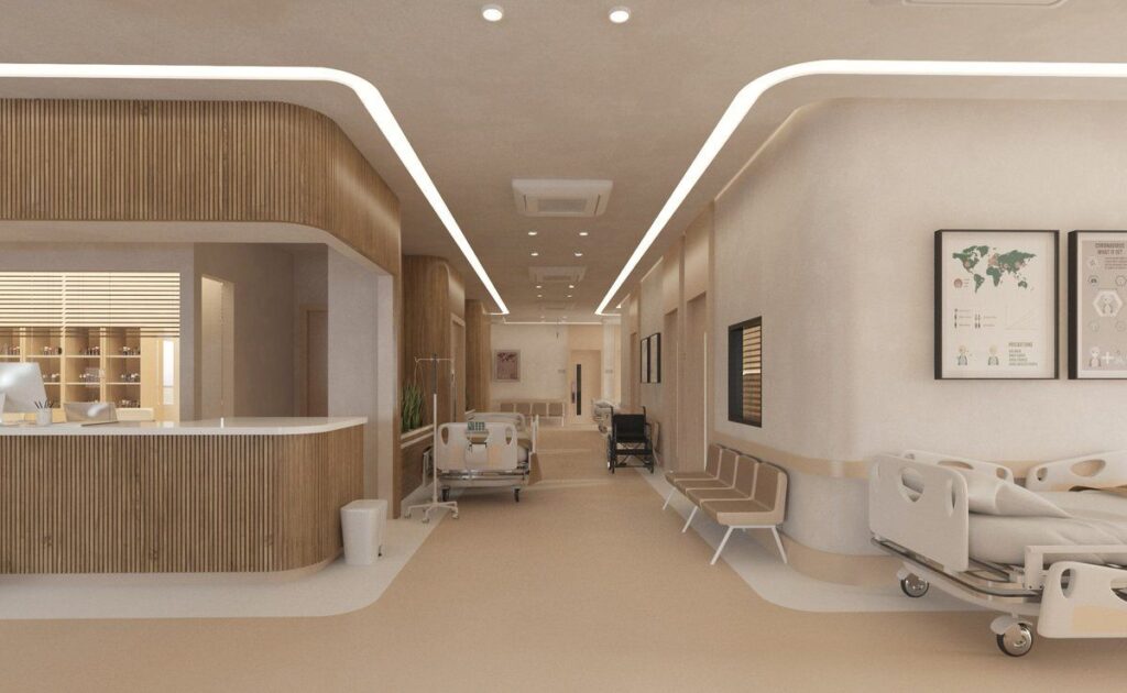 clinic waiting area renovation