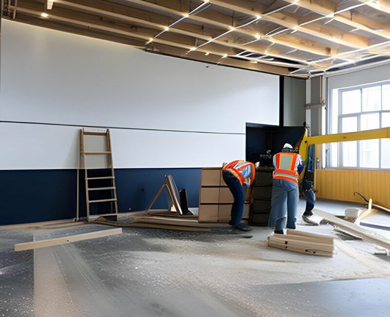 commercial renovation layout