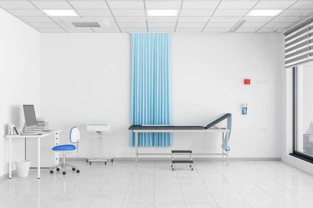 medical exam room remodeling