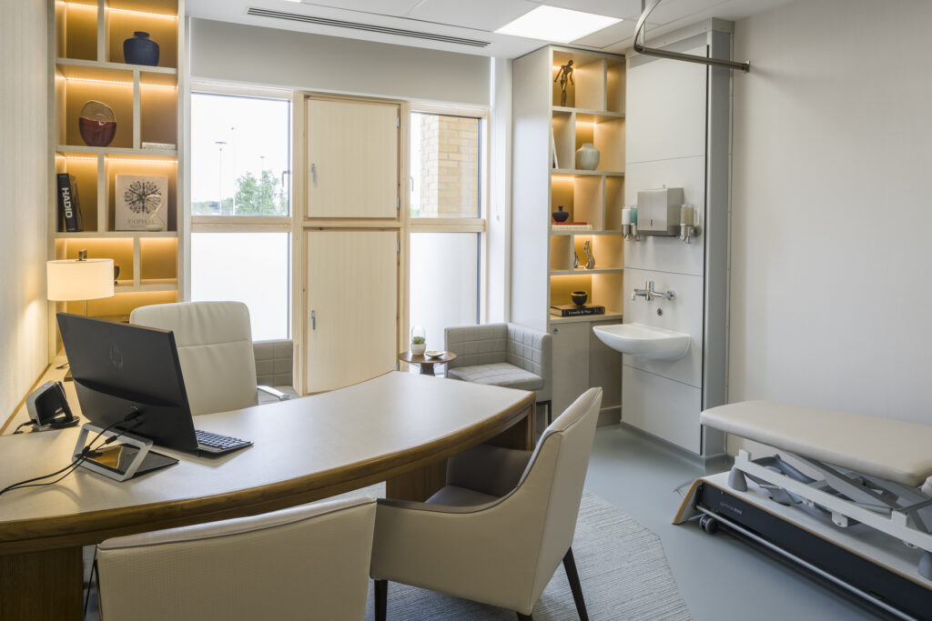 medical office interior renovation