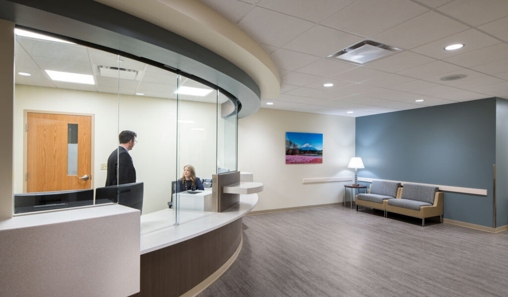 medical office lighting renovation