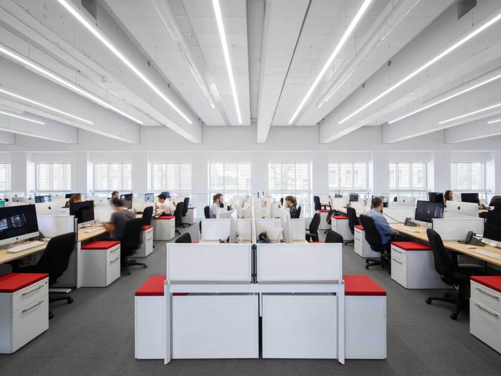 office lighting renovation