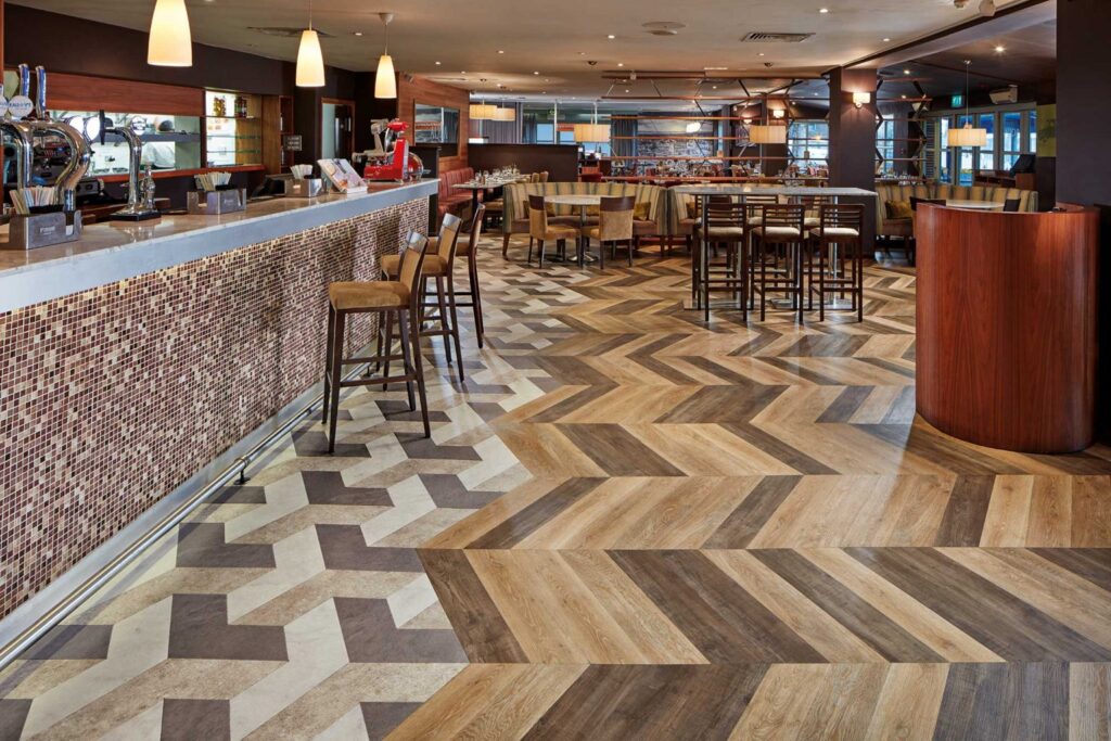 restaurant flooring renovation