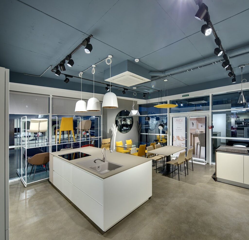 retail lighting remodeling