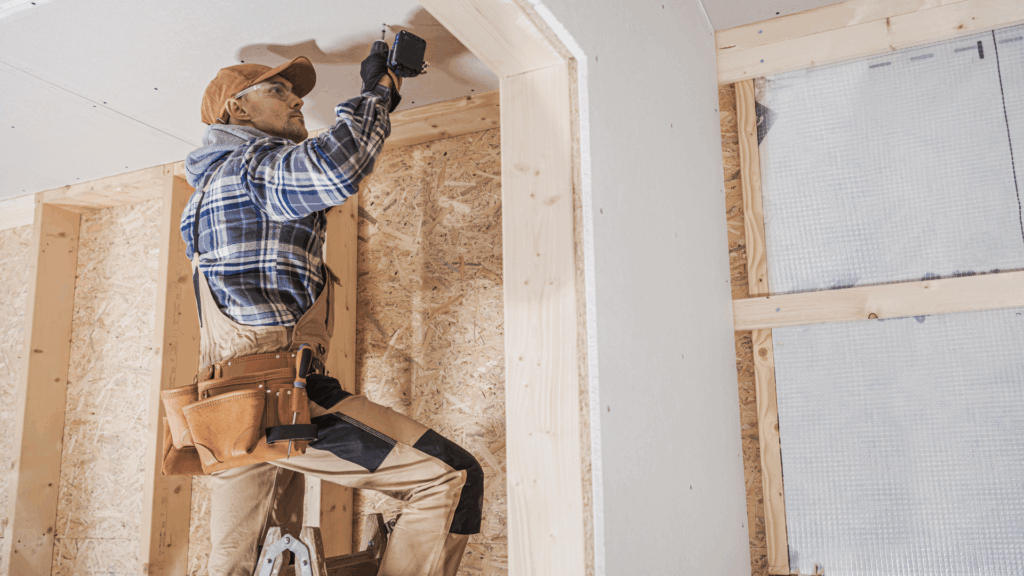 retail wall remodeling